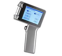 Mobile Coding Device Handheld Inkjet Printer for MultiLanguage Date Stamping Barcodes Creation Across 2-12.7mm Ranges Height Industrial Date Coding Printer