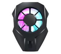 Mobile Cooler Semiconductor Silent Cooling Back Clip Portable Phone | Rechargeable Wireless Portable Cooling Fan for Live Streaming Outdoor Vlog Mobile Game Playing Games Watching Videos