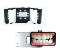 Mobile Dental Photography Light, Dental Photography Light, Dental Filling Light Photography Kit with Bracket, 6000-6500K Independent Adjustment Design Of Light Brightness, for Home, Clinic, Hospital