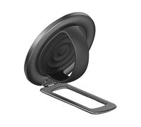 Mobile Device Support - Magnetic Grip Handset Stability for Desk Work Study Viewing | Aluminum Alloy with Silicone Base, Usage for Home Office Bedroom Travel Train Bed