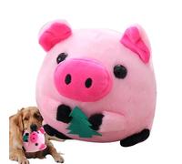 Mobile Dog Toys for Dogs, Mobile Ball for Dogs, Jumping Rabbit Plush Toy - Washable Squeaky Interactive Toys for Puppies, Balls for Small Dogs, Keep Them Busy