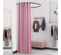 Mobile Dressing Room - Wall-Mounted Clothing Boutique Privacy Tent with Heavy-Duty Curtains - Portable Changing Station for On-the-Go Fashion Needs