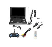 Mobile DVD Player, 7.8 Inch 16:9 Widescreen 270° Rotatable LCD Screen Home Car TV DVD Player Portable VCD MP3 Viewer With Game Function high resolution