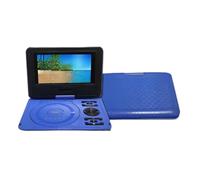 Mobile DVD Player, 7.8 inch Portable DVD Player HD Large Screen Support Games And FM Radio high resolution(Dark Blue)