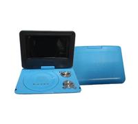 Mobile DVD Player, 7.8 inch TV Portable EVD Player CD Games Mobile HD DVD With 180°Rotion Screem high resolution(Blue 2)