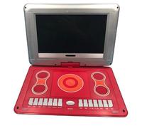 Mobile DVD Player, Portable 18-inch DVD Player/mobile TV/CD/video Player high resolution(Red)