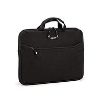 Mobile Edge Black SlipSuit, Cushioned EVA MacBook Laptop Sleeve w/Handle, 15 Inch Screens, Large Zippered Exterior Pocket, Water-Resistant, MESSM1-15