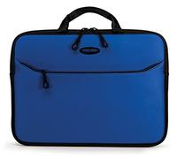 Mobile Edge Royal Blue SlipSuit, Cushioned EVA MacBook Laptop Sleeve w/Handle, 15 Inch Screens, Large Zippered Exterior Pocket, Water-Resistant, MESSM5-15