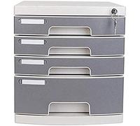 Mobile File Cabinet with 4 Drawers & Lock Desktop File for Office Storage Stylish & Secure File Management Solution SpaceSaving for Efficient Workspace