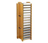 Mobile File Shelf, Simple Desktop File Storage Rack, Multi-Layer A4 Folder Classification Box, Portable File Management Solution for Office and Home Use