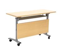Mobile Folding Conference Table with Wheels for Study Work and Meetings Versatile Portable Meeting Desk for Office Classroom and Collaborative Spaces