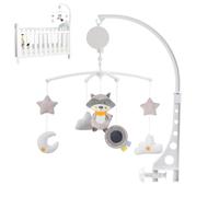 Mobile for Crib Cartoon Animals Wind Chime Bassinets Soother Toy