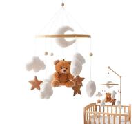 Mobile for - Nursery Hanging Toy, Rotating Mobile, Relaxing Decor to Help Sleep | Soft and Relaxing Design with Smooth Motion and Construction