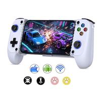 Mobile Game Controllers for iPhone/Android, Hall Effect Phone Controllers Support Phone Case,Game Controllers with RGB for Xbox,for PlayStation,Cloud/Steam Gaming Not for Gamecube Games