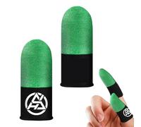 Mobile Game Finger Sleeves | Handy To Carry Breathable Thumb Sleeves 2Pcs,Mobiles Game Controller Fingere Sleeeves, Glowing Touchscreen Finger Sleeve For Mobile Phone Games