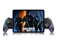 Mobile Gaming Controller for Tablet & iPad Pro 13"/Air/Mini/iPhone/Android Phone, Wireless Gamepad with Hall Joystick & Trigger/RGB Light/Turbo/Back Key, Remote Play for PS5/PS4/Xbox/PC, Cloud Game