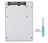 Mobile Hard Disk Box PH30, MSATA to SATA SSD Adapter, Aluminum Alloy 2.5in Notebook Expansion Enclosure for Linux iOS, Supports All MSATA Lengths