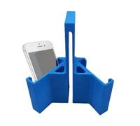 Mobile Holder on Fence, Portable Non-Slip Universal Precise | Mobile Holder and Tennis Camera Mount | For Adults Athletes Enthusiasts Softball Pickleball Sports Competitions, blue, Consulte la