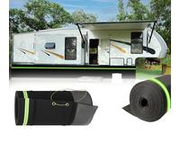 Mobile Home Skirting,No-Drilling RV Skirting Tall Skirt for Travel Trailer Camper Cover High Density Fiberboard Mesh,Thickened Exterior Convenient Storage,RV Accessories,100cm Tall,20m/65ft
