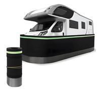 Mobile Home Skirting Panels with Iron Mesh Lock - Wind and Snow Proof Protection for Outdoor RV and Garden Use