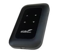 Mobile Hotspot, All-Network Portable Wifi, Power on and Use, Pocket Wi-Fi Wireless, for Travel, Public Computer, Business (Black)
