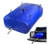 Mobile Hydration Unit - 26 Gallon Carrier, Foldable PVC Container, Liquid Holder Equipped With Spout | Hiking Land Tourism Gardening Construction Sites