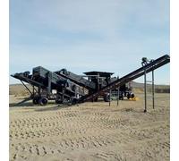 Mobile Jaw Crusher - Heavy-Duty Crusher for Hard Rock and Mining Operations, Granite Crushing Production Line