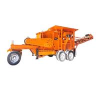 Mobile Jaw Crushing Station - Heavy Duty Portable Crusher for Hard Rock and Construction Waste