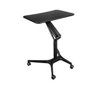 Mobile Laptop Lectern Podium Stand, Adjustable Height Ergonomic Lifting Desk for Church, Office, School, Conference