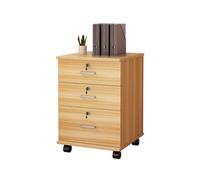 Mobile Locking File Cabinet - Simple Office Storage with Drawers Legal Size FileYellow Low Cabinet for Efficient Filing and nization One Size