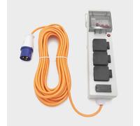 Mobile Mains Kit With Usb (15M) - Grey, Grey One Size