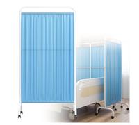 Mobile Medical Privacy Screen, 6-foot High Room Divider, Temporary Wall, Folding Frame(Color-4,2-panel)