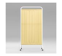 Mobile Medical Privacy Screen, Folding Portable Room Divider, 360° Rotatable (2 Lockable), for Clinic/Beauty Salon/Office