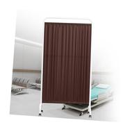 Mobile Medical Privacy Screen Room Divider, 6-foot High, Temporary Wall, Folding Frame(Color-2,3-panel)