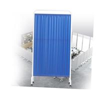 Mobile Medical Privacy Screen Room Divider, 6-foot High, Temporary Wall, Folding Frame(Color-3,4-panel)