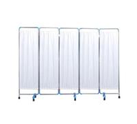 Mobile Medical Privacy Screen Room Divider, 6-Foot Tall Space Saving For Patient Rooms, Beauty Salons, And Health Care, Standing Door Partition(Color-1)