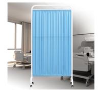 Mobile Medical Privacy Screen Room Divider, Adult Foldable, 6' High For Hospitals, Offices, And Beauty Salons(Color-4,1-panel)