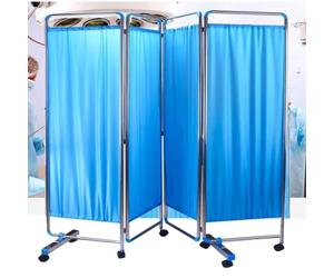 Mobile Medical Privacy Screen Room Divider, Rolling Medical Privacy Screen On Wheels, 6ft High Ward/Beauty Salon/Health Room Standing Door Partition, Space Saving