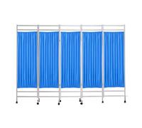 Mobile Medical Privacy Screen Room Divider, Standing Door Partition For Patient Rooms, Beauty Salons, And Health, Space-saving(Color-1)