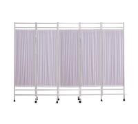 Mobile Medical Privacy Screen Room Divider, Standing Door Partition For Patient Rooms, Beauty Salons, And Health, Space-saving(Color-4)