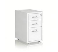 Relaxdays Lockable metal rolling unit