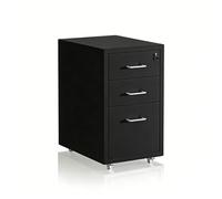 Relaxdays Lockable metal rolling unit