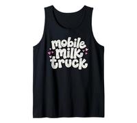 Mobile Milk Truck Breastfeeding Funny Nursing Mom Tank Top