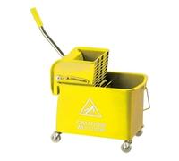 Mobile Mop Bucket and Wringer 20 Litre Yellow 101248YL