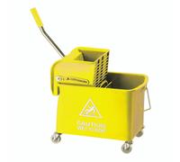 Mobile Mop Bucket/Wringer 20L Ylw