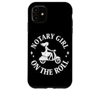 Mobile Notary Public Notary Girl on the roll Case for iPhone 11