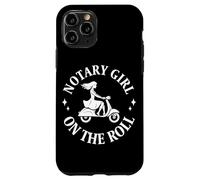 Mobile Notary Public Notary Girl on the roll Case for iPhone 11 Pro
