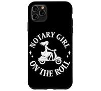 Mobile Notary Public Notary Girl on the roll Case for iPhone 11 Pro Max
