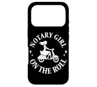 Mobile Notary Public Notary Girl on the roll Case for iPhone 17 Pro