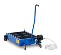 Mobile Oil Drain Pan 65 L Hand Pump - Oil Change Tools by MSW